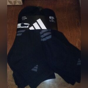 Adidas Men's Black Socks